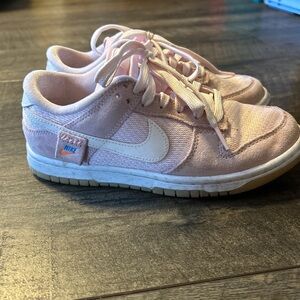 Nike Light Pink and White Sneakers
